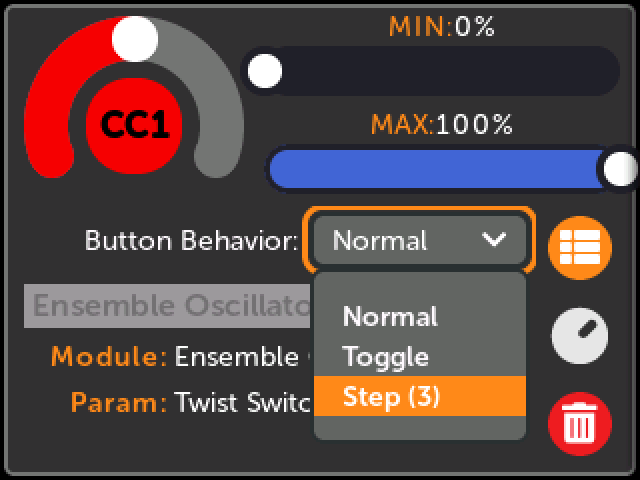MIDI Button Behavior