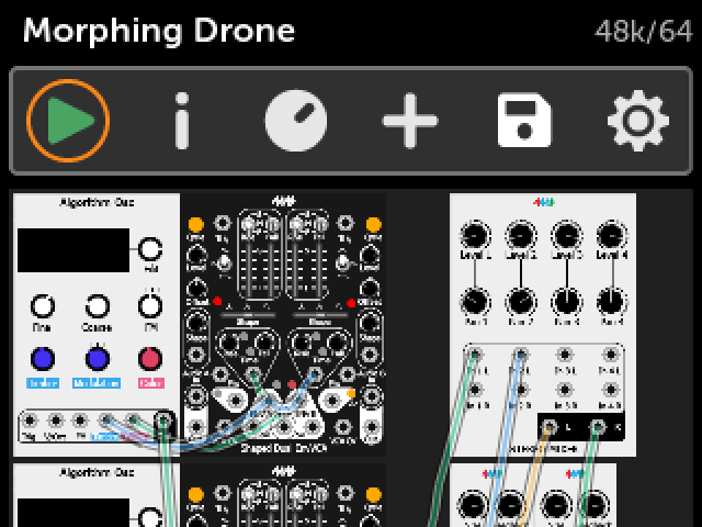 Patch View with Compact Layout off