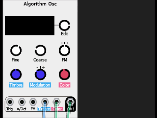 Patch View at 100% module size